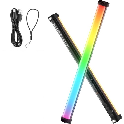 نور باتوم لایت 50 سانتی متری نیور NEEWER BASICS SL50 Magnetic Handheld RGB Light Wand